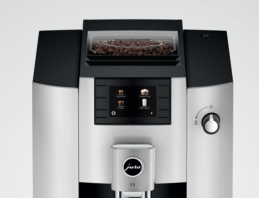 Jednoduchý a elegantní – nový kávovar JURA E6